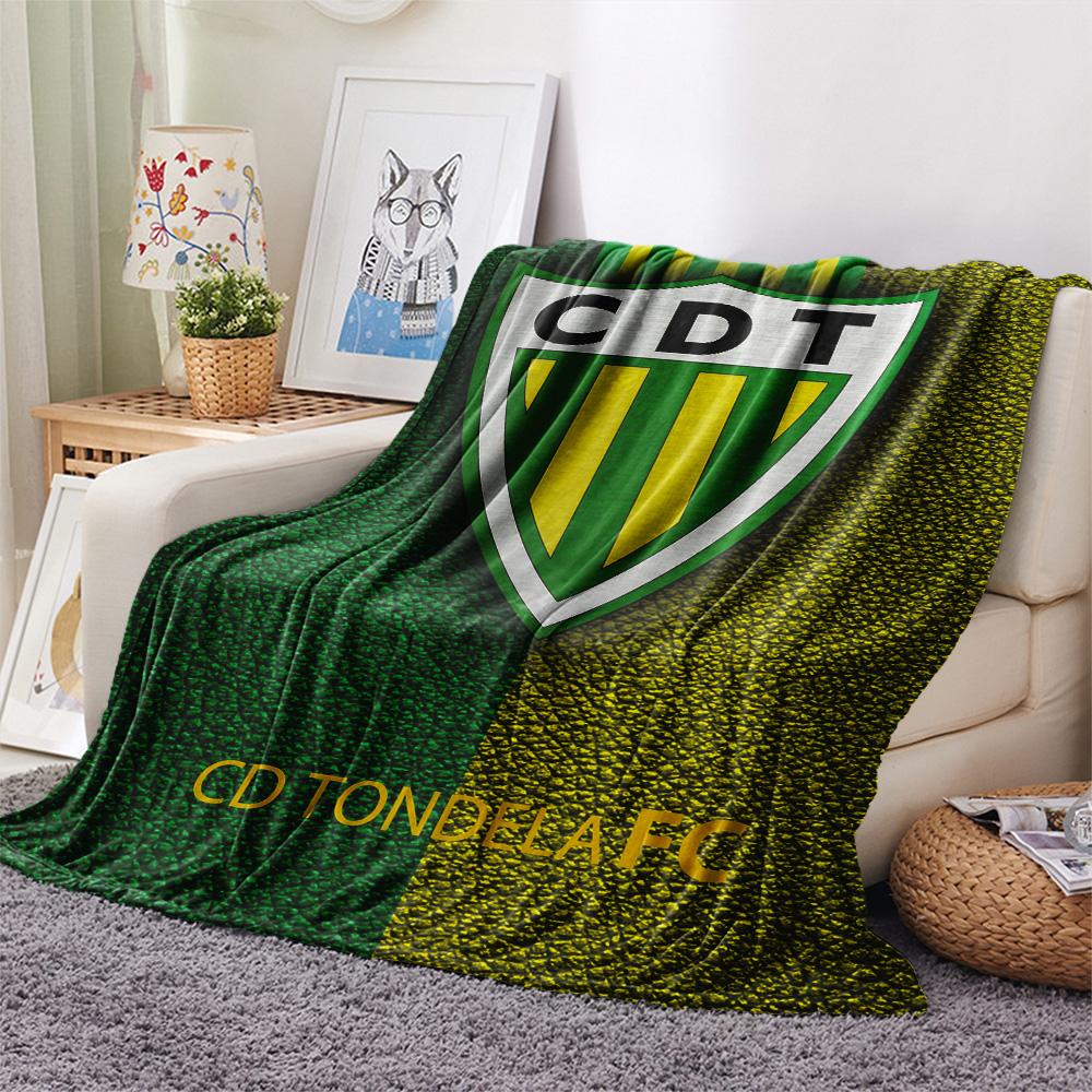 Tundra Sports Club Print Flannel Blanket, High quality Comfortable for All Seasons, Home Decor, Warmth and Comfort