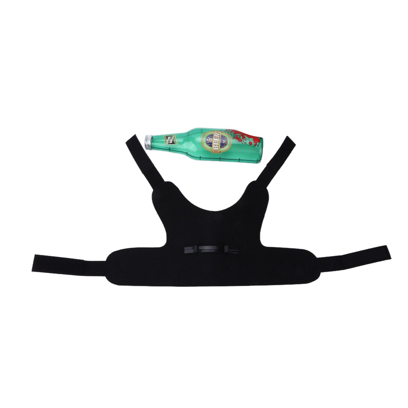 

Украшения для вечеринки на Хэллоуин для домашних животных, специальные интересные винные бутылки, забавные костюмы для косплея собак L