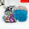 1M Fasanenfeder-Besatz 10-15cm Natürliches Feder-Fransenband für DIY-Basteln Karnevalsparty Kostüm Hochzeitskleid Dekoration