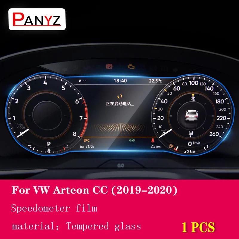 For Volkswagen Arteon CC -Car Interior Center Console Transparent TPU Protective Film Anti-scratc Repair Film Accessorie