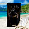 Beach Towel with A-Assassin's Creed Pattern - soft,absorbent,machine washable
