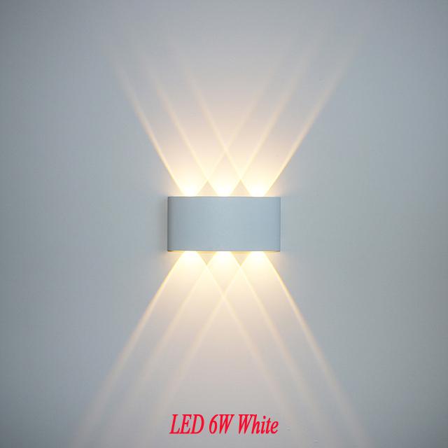 IP65 LED Wall Lamp Outdoor Waterproof Garden Lighting Aluminum AC86-265V Indoor Bedroom Living Room Stairs Wall Light  NR-184