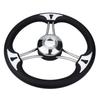 13.5inch Universal Stainless Steel Steering Wheel Without Knob Replacement Marine Accessories Boat Steering Wheel