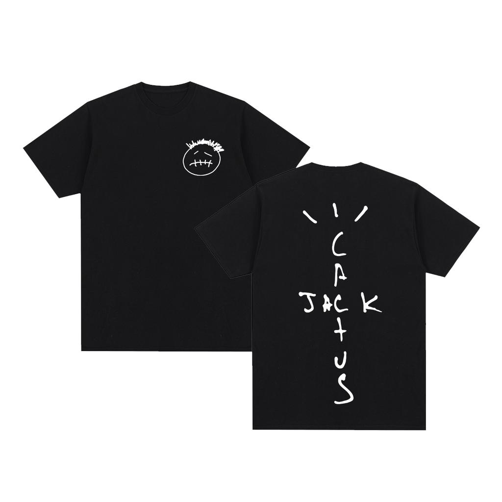 Jack Cactus Vintage Tshirt Travis Hip Hop Y2k Clothing Birthday Gift Cotton Men T Shirt New TEE TSHIRT Womens Tops