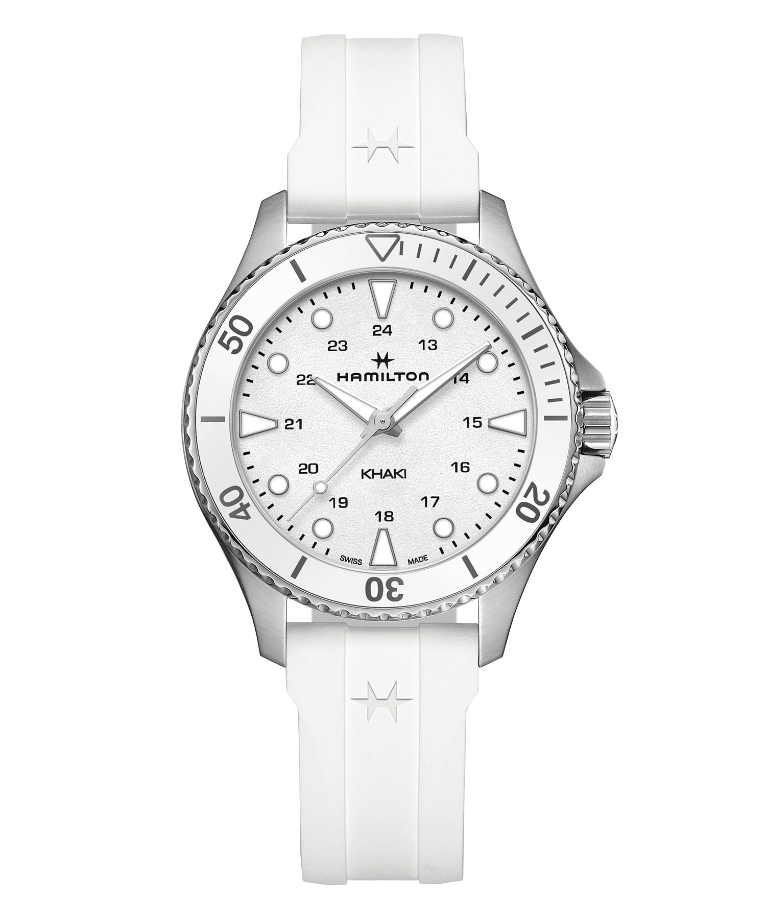 

HAMILTON Watch Genuine Warranty Khaki Navy Scuba Quartz H82221310 Imported [Hamilton] Women s [Regular Product]