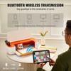 Vinyl Cutter Machine, Bluetooth Connectivity DIY Cutting Machine, Compatible with iOS, Android, Windows and Mac, Massive Designs Included, for