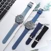 Denim Nylon Straps 22mm 24mm for Omega for Seiko Watches for Men Women Vintage Soft Fabric Nylon Watchbands Watch Accessories
