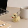 Puppy Duck Figurine, 3D Printed Retriever Pup Duck Ornament, Cute Dog Statue Home Decor, Gift for Dog Lovers