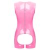 Femmes Wetlook cuir Lingerie body Catsuit Clubwear Latex combinaison Cosplay thème fête discothèque Costume