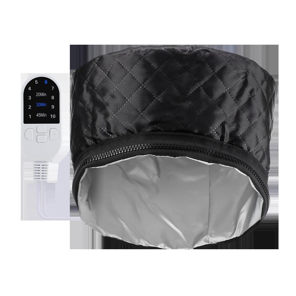 Electric Heating Cap with 10-Speed Control, 3-Speed Timer, Double-Layer Pot, Removable & Washable for Heat Therapy