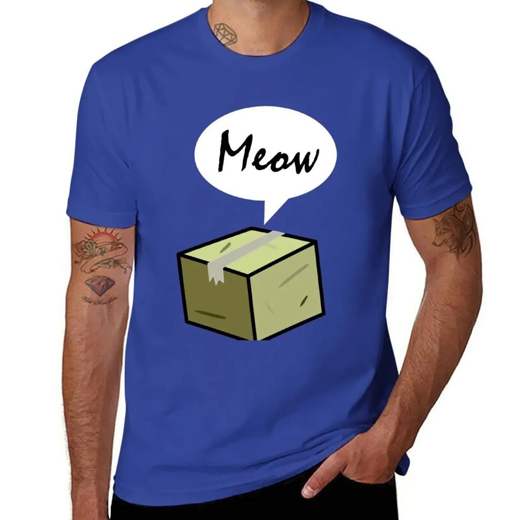 Schrodinger's Cat T-Shirt plain sports fans quick drying clothes for men