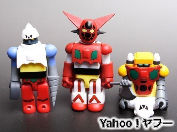 

[Б/У] Фигурка Getter Robo Kubrick Nagai Go Робот Аниме Сёва Ретро KUBRICK