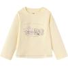 Balabala Girls' Mikko Collaboration Cartoon Long Sleeve T-Shirt