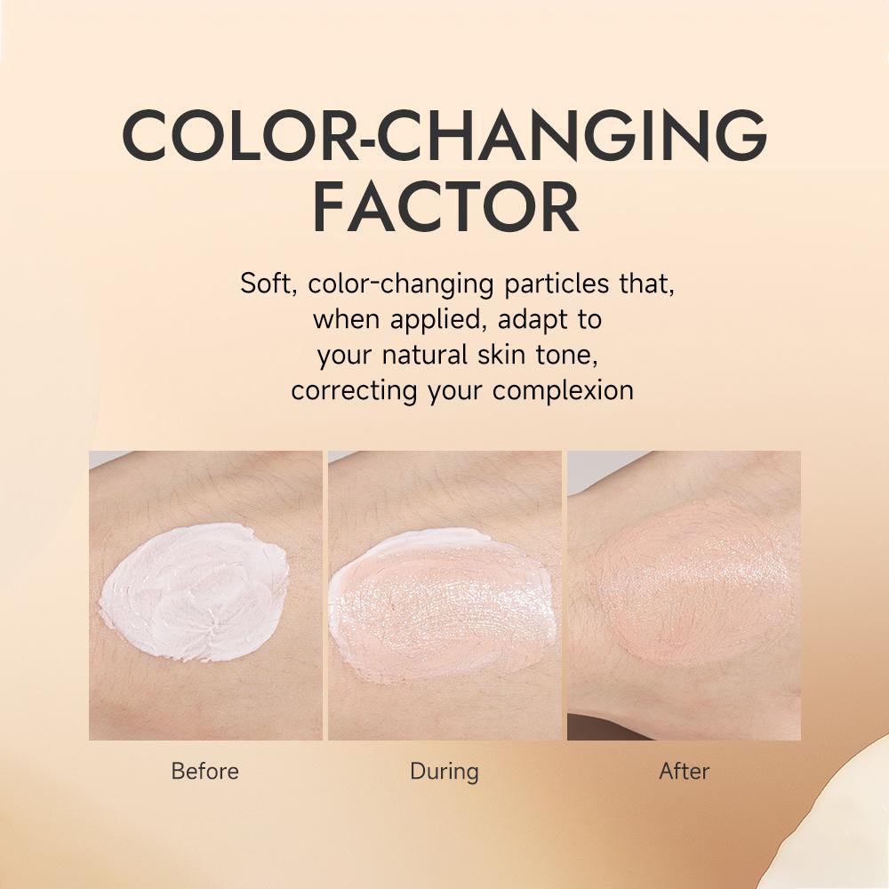 Centella CC krémový korektor Neviditelné póry Hydratační Voděodolný Make-up Primer proti pocení Přirozeně dlouhotrvající dámský make-up Tónovaná báze
