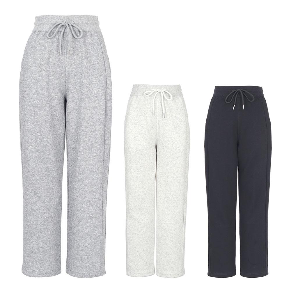 KIM YOUNG JOO GOLF Spring/Autumn Semi-Wide Hip-To-Line Sweatpants Women'S 2-Length Kpslsl80 (A Type)