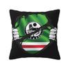 Chechen Borz Wolf Coat Of Arms Of Chechnya Square Pillowcase Pillow Cover Cushion Decor Comfort Throw Pillow for Home Bedroom