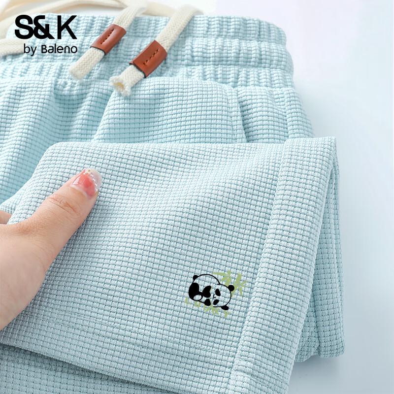 Женские трехчетвертные шорты Baleno S&K с вафельной вязкой S