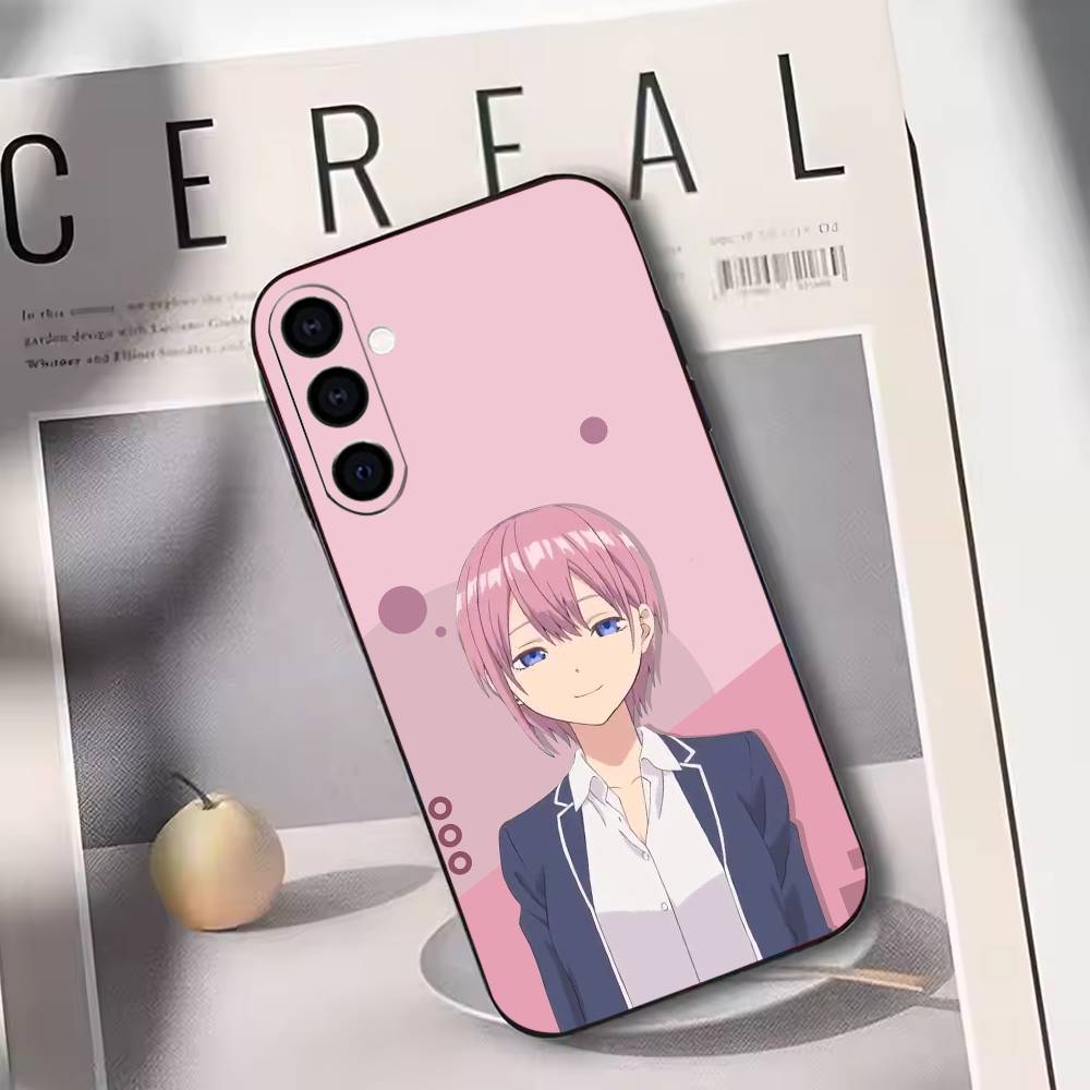 

Ichika Nakano Phone Case For Samsung Galaxy A73,A72,A71,A70,A53,A52,A51,Soft Silicone Black Cover Samsung a41