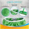 4pcs Reusable Microfiber Mop Pads  Super Absorbent, Washable, Durable, Replacement Cloths for Flat Floor Mops - Easy To Clean Wet/dry Highly Absorbent