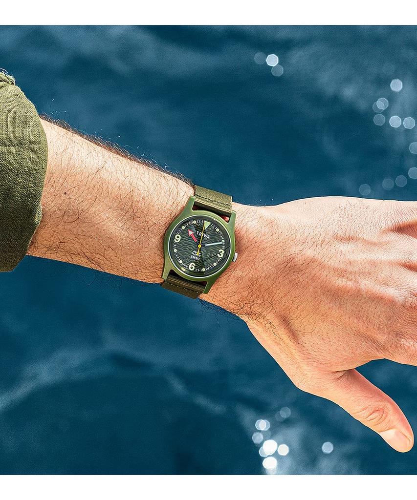 TRIWA TIME FOR OCEAN Unisex Watch for Men and Officially Swedish Scandinavian Design TFO101-CL150912 Women, Imported,