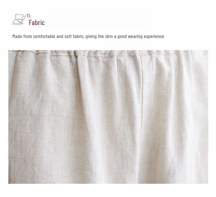 Women's Summer Cotton-Linen Harem Pants 2025: Slimming, Loose, Cropped, Plus-Size
