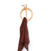 Natural Rattan Clothes Drying Rack with Clips  Sockings Towels Diapers Bra Racks