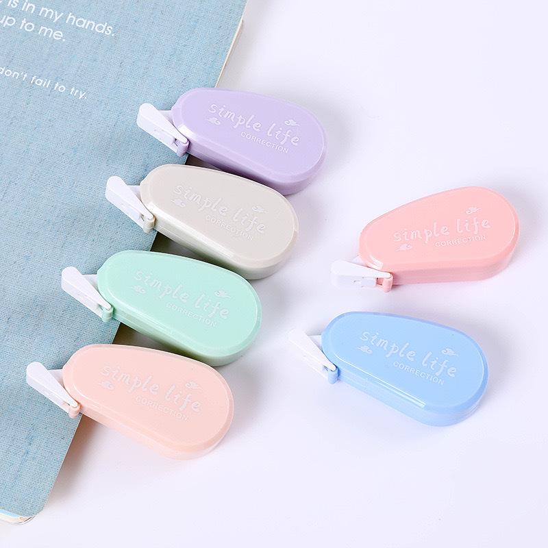 Morandi Color Correction Tape Set: Creative Mini Portable White-Out for Students