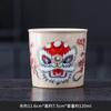 Chinese Style Grass And Wood Gray Lion Dance Three Talent Cover Bowl Teacup Single High-Grade White Porcelain Tea Kung Fu Tea Set Tea Bowl