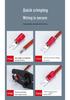 KT Keshitong Fork Pre-insulated Purple Copper Crimp Terminal Connector, SV1.25 Series.