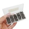251pcs Connector Bearing Solid Connectors with Fishing Snap High Strength Ball Clips Rotating Swivel Locks Set