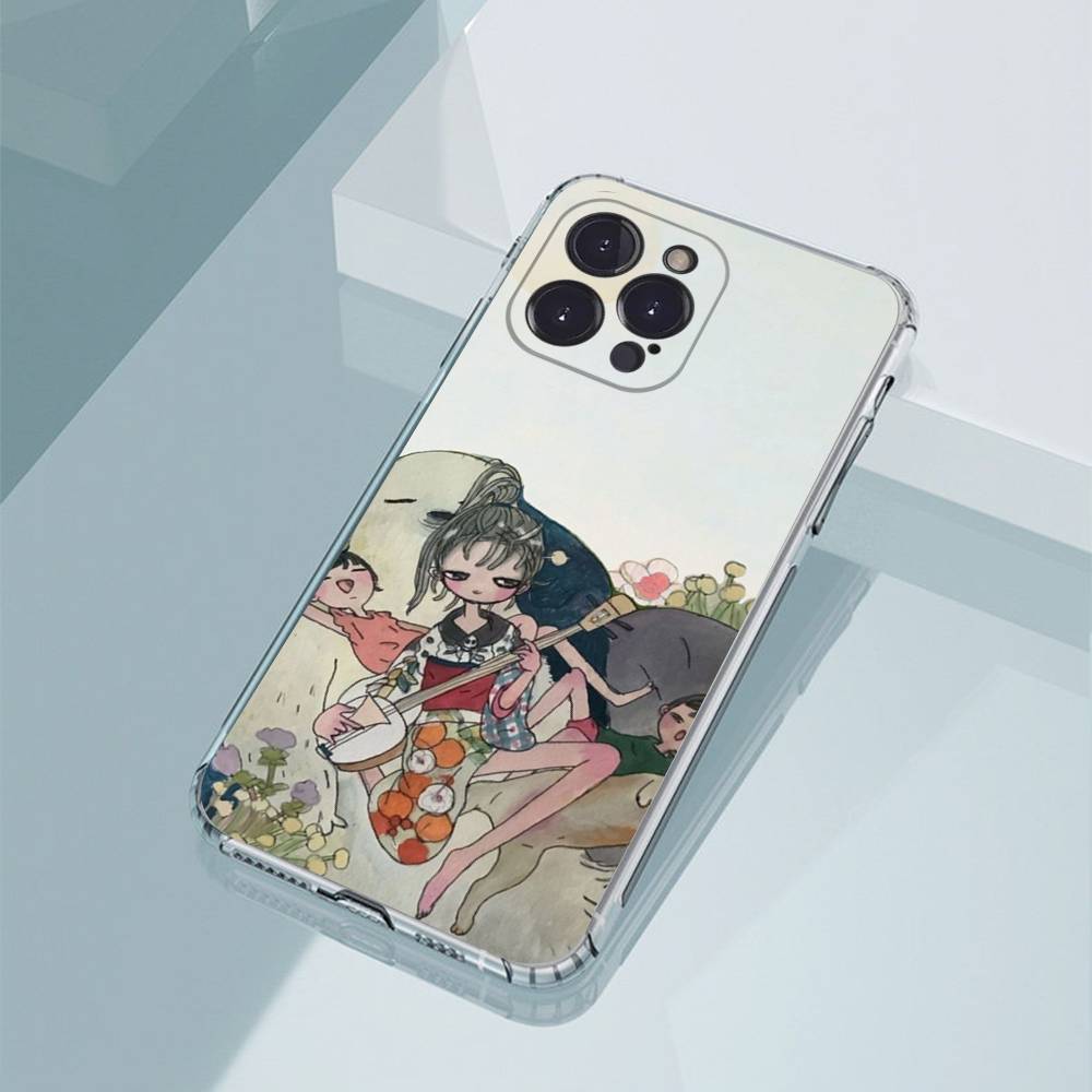 Aya Takano paint Phone Case For iPhone17,16,15,14,13,12,11,Pro,Xs,Max,Mini,Plus Antislip Shockproof Hard
