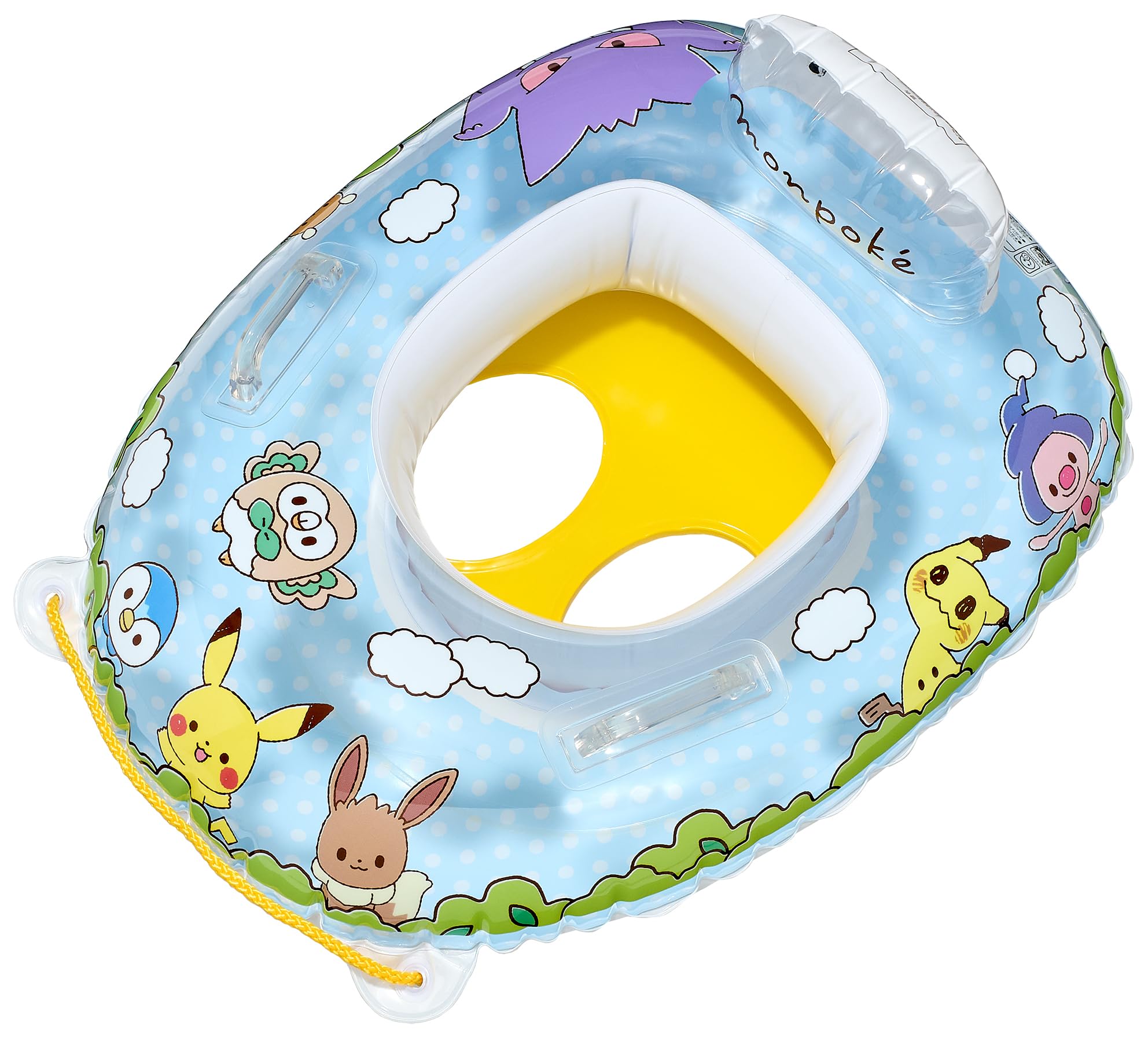 Igarashi Monpoke Baby Boat grip and 75 x 60 cm and quick float New valve adopted (with rope) AGE-MBB [Easy stopper]