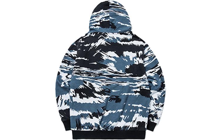 Men's Sweatshirt Anta Basketball Collection Camouflage Fleece Lined Thermal Casual Long Sleeved Hooded