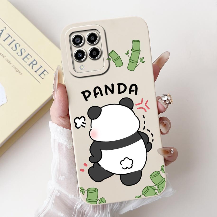 For Samsung M33 M53 5G Case SM-M336B SM-M536B Camera Protection Soft Cover On Samsung Galaxy M33 M 33 M 53 GalaxyM53 Flower Case