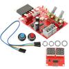 Spot Welding Machine Control Board with Digital Display DIY Time Current Controller Panel for Precision Welding Projects