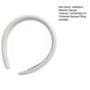 Women Headband Comfortable Fit Thickened Sponge Filling Hair Hoop Candy Color Head Shape Fitting Headband Hair Accessory