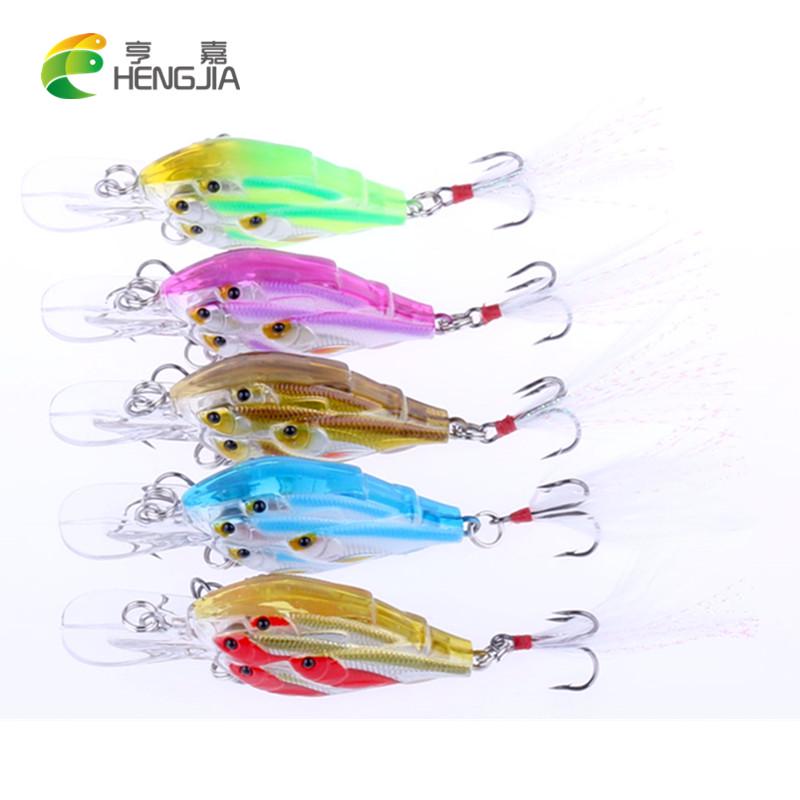 16PCS Fishing Lures Spinners Baits Hooks Trout Bass Salmon Baits Tackle Crank UK