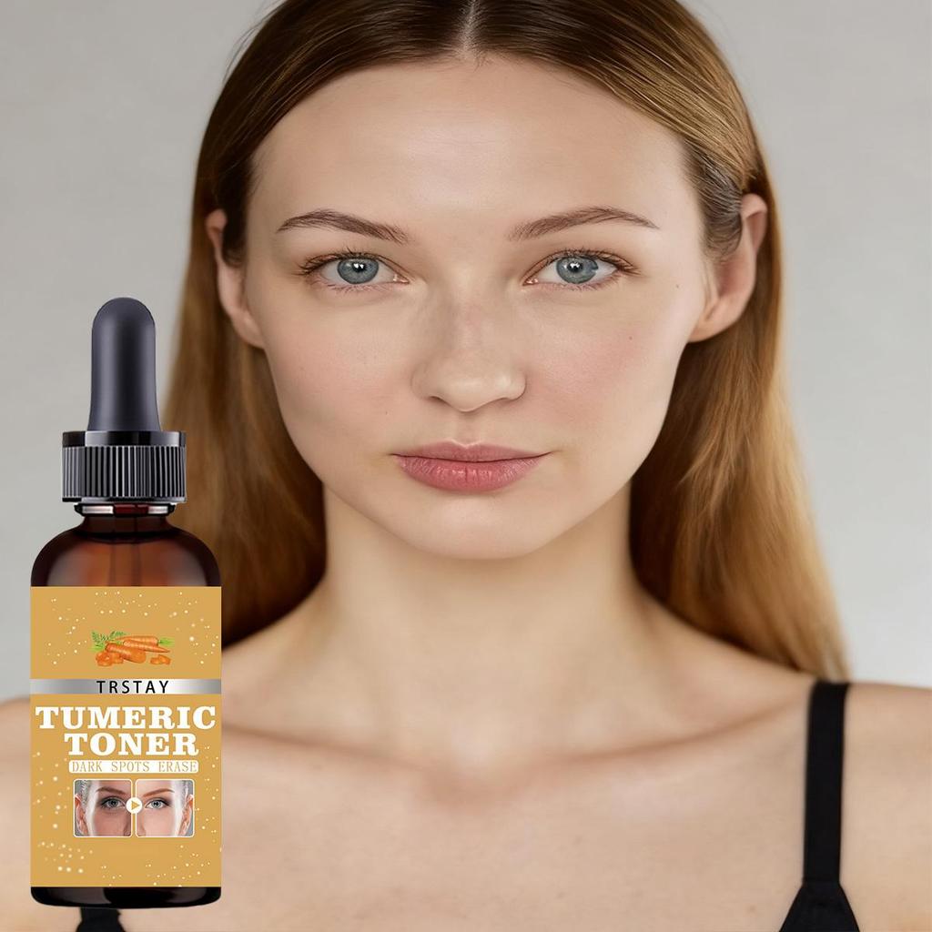 Turmeric Oil Deep Moisture Serums Brighten Fade Dark Spot Removal Pigment Melanin Correcting Beauty Face Skin Care