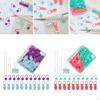 Colorful, Soft, And Cute Multi-function Crochet Markers for Knitting Sewing.
