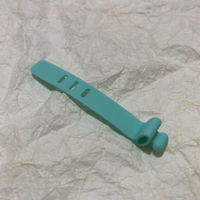 10PCS Cable Organizer Silicone Wire Binding Data Cable Tie Management Bobbin Winder Marker Holder Tape Lead Straps