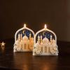 Ramadan Eid Mold Easy Demold Mosque Silicone Mold 3d Candle Mold  For Eid Al-Fitr Diy Crafts Ramadan