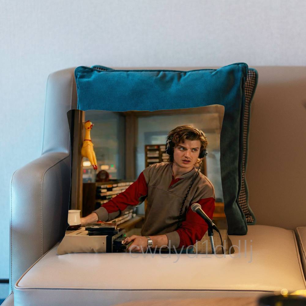 JJoe KKeery Djo Steve Harrington ST Cushion Cover Pillow Cover Decor Pillowcase Printed Cushion Case For Couch