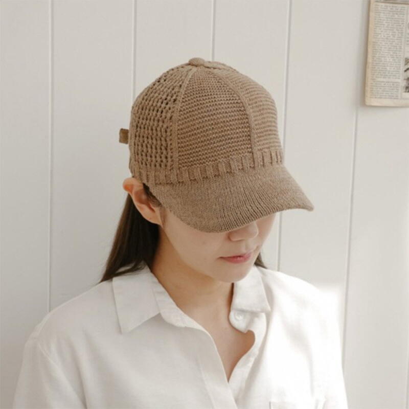 Women s punching combo, men s ticking hat C8121_Beige