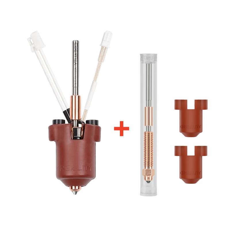 Creality Ender 3 V3 Plus Ceramic Heating Block Kit, 300°C High Temperature and 600mm/s High-Speed Printing 60W Fast Hotend