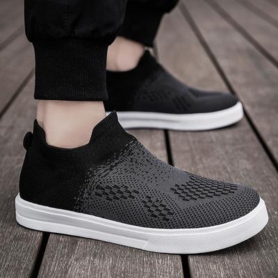 2024 New Summer Men's Flying Woven Shoes Fashion Shoes Outdoor Breathable All-match Men's Shoes