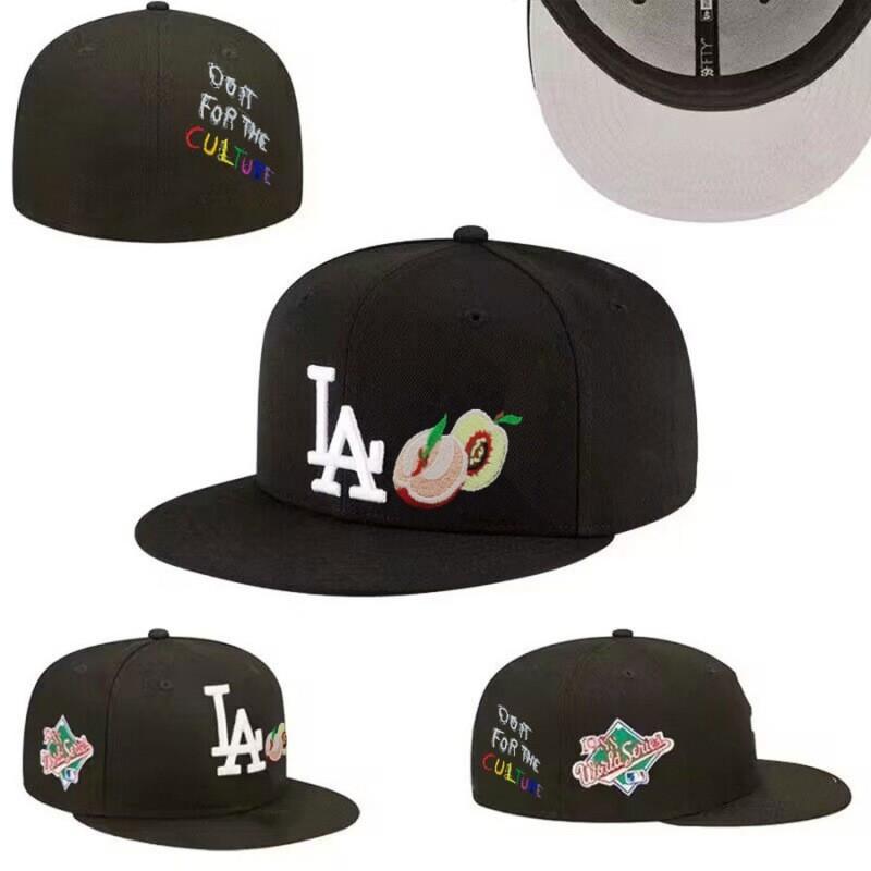 Baseball Cap Embroidered Flat Brim Sun Hat Men Women Adjustable Casual