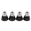 1Pc 220-240V Far Infrared Heating Lamp Black Ceramic E27 Pet Warmer Bulb Brooder Chickens Tortoise Lizard Reptile Light 20-80W