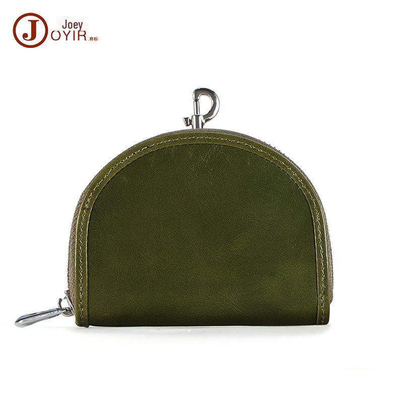 Women's Genuine Leather Mini Coin Purse - Luxury Summer Cowhide Wallet