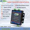 Isolated Dual Network Port 2-Channel CAN To Ethernet Module