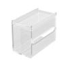 Paper Towel  Stable Organizer Wall Mounted Toilet Tissue Box Organizer with Capacity Drawer for Paper Rolls for Bathroom